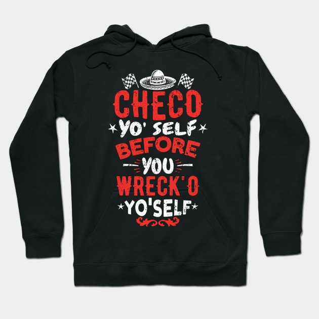 Checo Racing Advice Hoodie by Worldengine